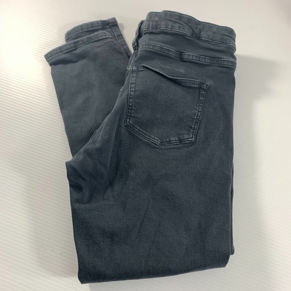 Topshop Moto Maternity Jamie Jeans Womens Size 12 Skinny Inseam 25 Gray Stretch - Picture 5 of 7